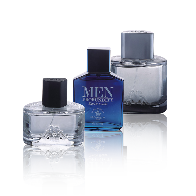Cubierta de perfume de doble chapado en forma